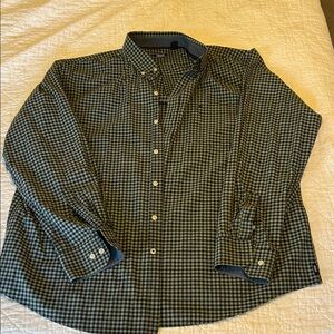 Men's Green Checkered Shirt